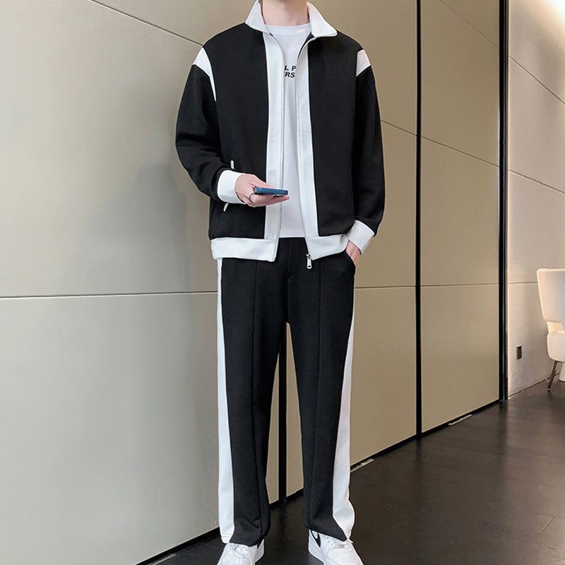 Ensemble Survêtement Homme Hooded Full Zip - Jogging Doux Et Confortable Pour Sport Et Détente