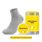 Chaussettes en coton compressé portables non lavables