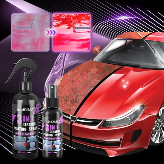 🚘offre limitée dans le temps✨Spray de revêtement céramique automobile 3-en-1
