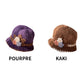 🎄Promotion de Noël -49% - Bonnet en tricot fleuri pour femme