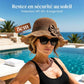 🎀 50% DISCOUNT 👒 | Straw Hat with Retro Bow – Foldable & Breathable for Summer