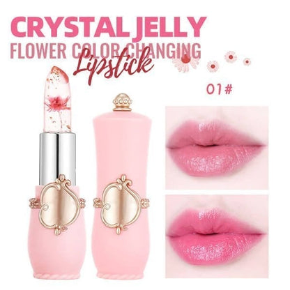 ✨Rouge à lèvres changeant de couleur Crystal Jelly Flower✨