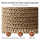 🎀 50% DISCOUNT 👒 | Straw Hat with Retro Bow – Foldable & Breathable for Summer
