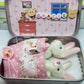 🔥Le meilleur cadeau de Pâques - 60 % DE RÉDUCTION ! 🎁🐇Mini pochette en peluche Mummy Bunny en métal