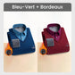 ✈️Offre spéciale🔥Haut Chaud Isolé en Polaire pour Hommes avec Col de Chemise