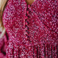 💎 60% DE RÉDUCTION ! 💎 Robe Longue à Fleurs en Rayonne – Taille Smockée, Doublure Intégrale & Poches Cachées 🌸👗