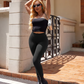 🔥Leggings d'entraînement à taille haute avec contrôle de l'abdomen🔥