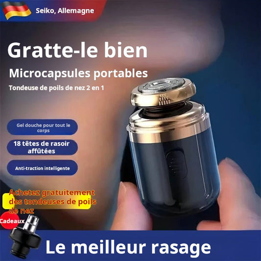 🔥 Vente chaude 2024 - Rasoir électrique multifonctionnel portable