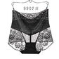 Culotte sexy en dentelle taille haute pour femme - doublure en coton, résistante à l'humidité, respirante, confortable et attrayante