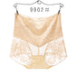 Culotte sexy en dentelle taille haute pour femme - doublure en coton, résistante à l'humidité, respirante, confortable et attrayante