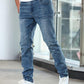 Jean classique à coupe droite pour homme
