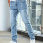 Jean classique à coupe droite pour homme