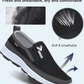 Mocassins antidérapants en tissu pour homme