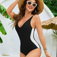 🔥2025 nouveau maillot de bain illusion, taille fine, décolleté plongeant, contrôle du ventre