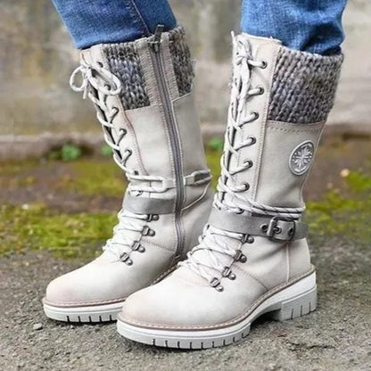 [🔥Prix super bon marché le dernier jour]Bottes de neige imperméables au genou pour femmes🔥