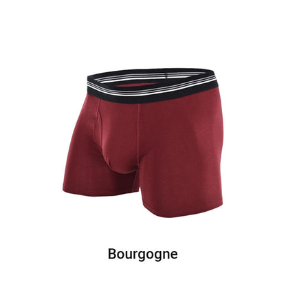 🩲Boxer Extensible Doux et Respirant à Taille Moyenne pour Hommes