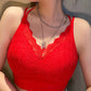 Soutien-Gorge sans Couture avec Dos en Dentelle Creusé pour Femmes