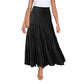 Jupe Élégante Longue à Taille Haute en Ligne A pour Femmes