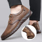 👞Chaussures en cuir décontractées de style britannique pour hommes avec semelles souples et respirantes