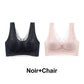 Soutien-gorge en dentelle sans couture respirant