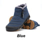 Bottes de neige d'extérieur chaudes, doublées de fausse fourrure et imperméables