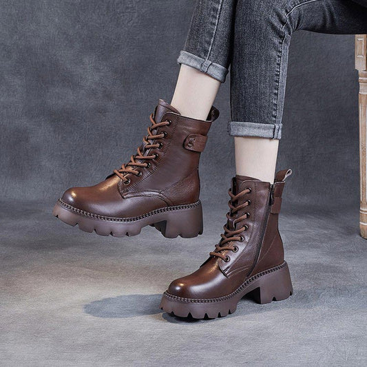 【🔥PRIX LE PLUS BAS DU JOUR】Bottes orthopédiques en cuir confortables pour femmes - cadeau parfait