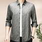 🔥Chemise business décontractée pour homme, infroissable