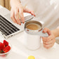 Tasse à café à agitation magnétique automatique avec couvercle