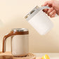 Tasse à café à agitation magnétique automatique avec couvercle