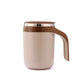 Tasse à café à agitation magnétique automatique avec couvercle