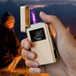 Briquet coupe-vent multifonctionnel à arc électrique créatif et mobile