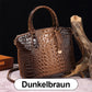 sac à main pour femme avec motif crocodile