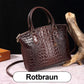 sac à main pour femme avec motif crocodile