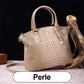 sac à main pour femme avec motif crocodile