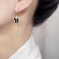 🎁CADEAU IDÉAL - Boucles d'oreilles papillon avec pompon