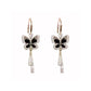 🎁CADEAU IDÉAL - Boucles d'oreilles papillon avec pompon