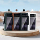 Batterie externe solaire portable 10000 mAh avec câble intégré et lumière LED