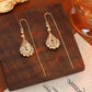 💥Offre spéciale✨Boucles d'oreilles en forme de larme pour femmes avec pierres précieuses