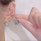 💎Boucles d'oreilles délicates en zircone croisée