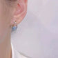 💎Boucles d'oreilles délicates en zircone croisée
