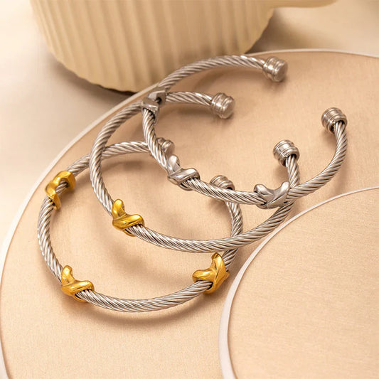 🌟Bracelet réglable en corde torsadée