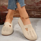 Chaussures plates confortables et respirantes en tricot pour femmes