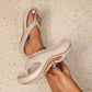 Chaussons d'été polyvalents avec semelle épaisse et blocs de couleurs