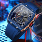 LIVRAISON GRATUITE🎊Style cyberpunk et futuriste⌚Montre à quartz multifonctionnelle pour hommes