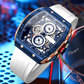 LIVRAISON GRATUITE🎊Style cyberpunk et futuriste⌚Montre à quartz multifonctionnelle pour hommes