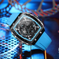 LIVRAISON GRATUITE🎊Style cyberpunk et futuriste⌚Montre à quartz multifonctionnelle pour hommes