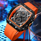 LIVRAISON GRATUITE🎊Style cyberpunk et futuriste⌚Montre à quartz multifonctionnelle pour hommes