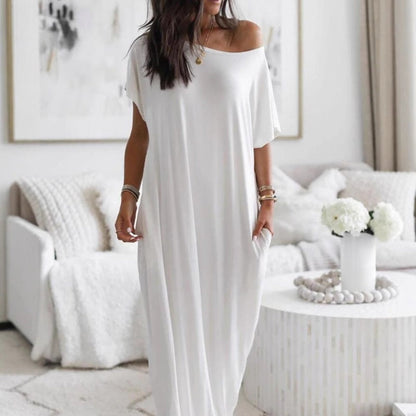 💐50% DE RÉDUCTION ! Robe Longue Ample & Décontractée – Confort Absolu au Quotidien 🌿👗【Offre Limitée】