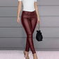 💎 57% DE RÉDUCTION ! 💎 Pantalon Chic Femme Slim Fit en PU – Élégant, Polyvalent & Facile d’Entretien (Noir, Bleu Foncé, Rouge | S–3XL) 👖✨
