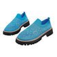 Mocassins pour Femme à Enfiler avec Strass Scintillants